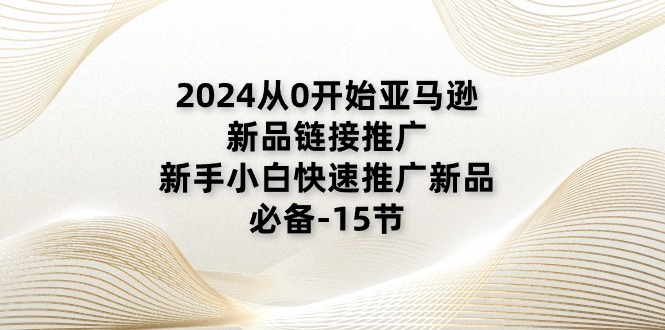（11224期）2024从0开始亚马逊新品链接推广，新手小白快速推广新品的必备-15节-生财有术官方网站