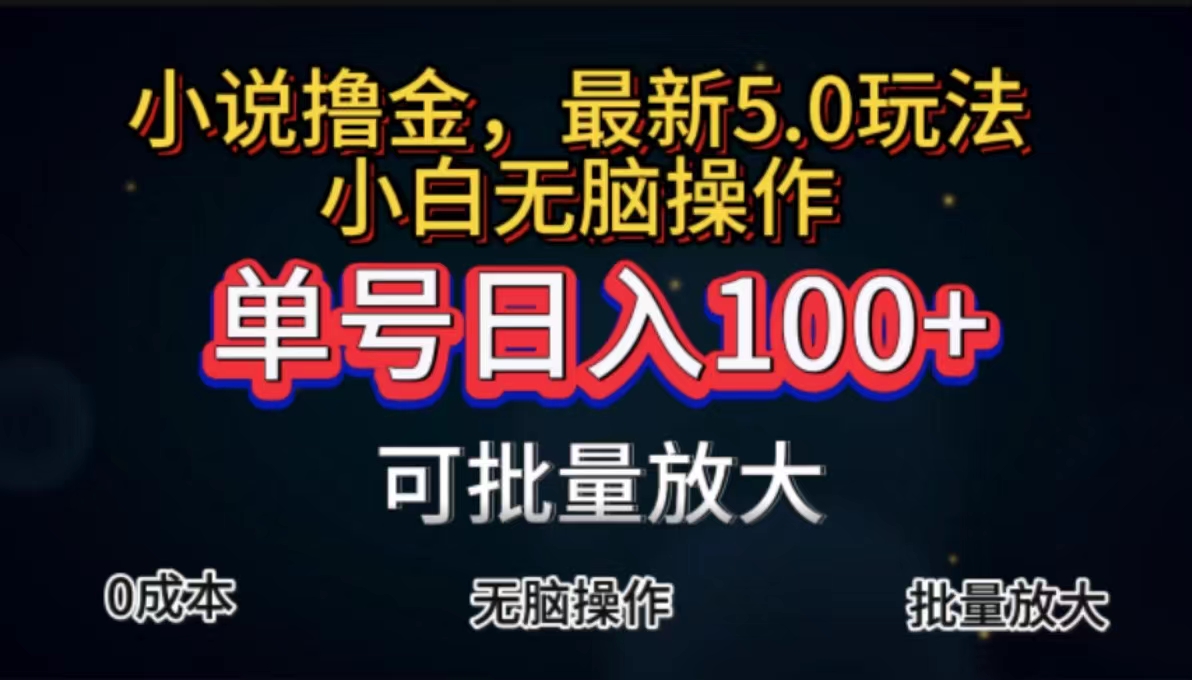 （11651期）全自动小说撸金，单号日入100+小白轻松上手，无脑操作-生财有术官方网站