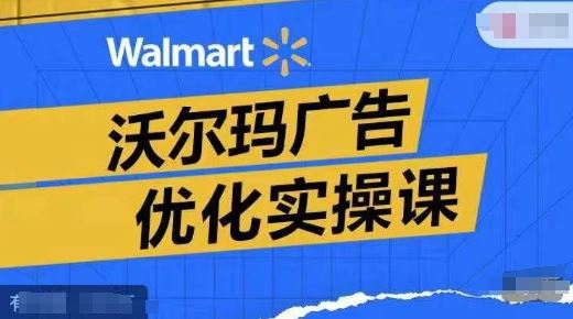 沃尔玛广告优化实操课，广告报告实操讲解，广告如何提高转化和ROAS等-生财有术官方网站