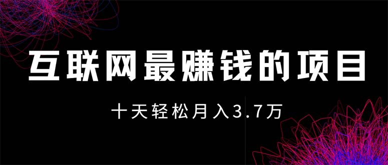 （12396期）互联网最赚钱的项目没有之一，轻松月入7万+，团队最新项目-生财有术官方网站